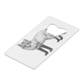 Fototekening Creditkaart Flessenopener (Voorkant Gekanteld)