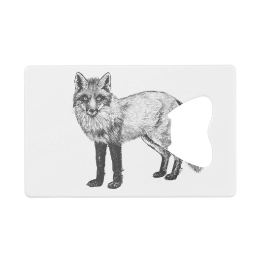 Fototekening Creditkaart Flessenopener (Voorkant (Horizontaal))