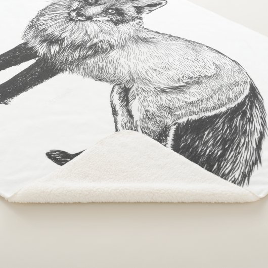 Fototekening Sherpa Deken (3/4)