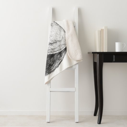 Fototekening Sherpa Deken (In situ)