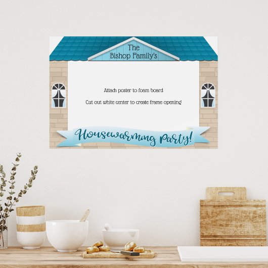 Fototoestel van het lijst poster (Keuken)