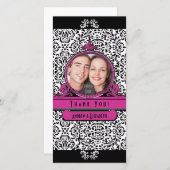 Fototoevoeging ~ Dank u voor de fotokaart Bedankkaart (Voorkant / Achterkant)