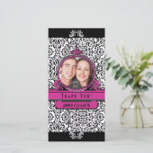 Fototoevoeging ~ Dank u voor de fotokaart Bedankkaart (Staand voorkant)