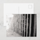 Fototrap voor zwart-witscène briefkaart (Voorkant / Achterkant)