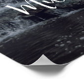 Fototrouwwelkomstbord gedrukt of gedownload poster (Hoek)