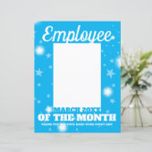 fototussenvoegselwerknemer van de maandMAR letterh (Staand voorkant)