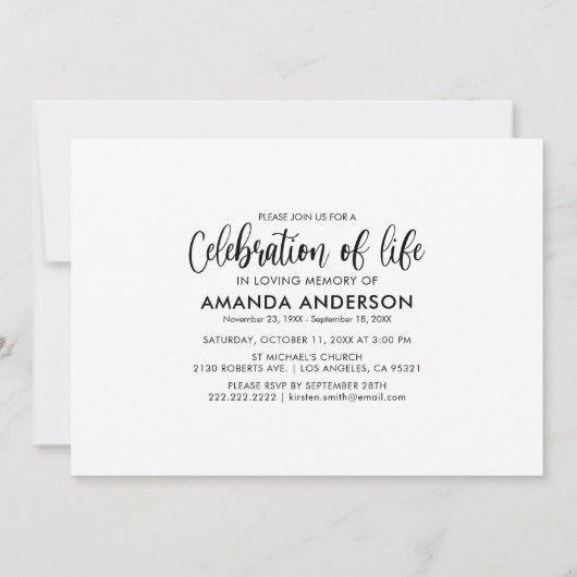 Fototypografie | Schuurgeviering van het leven Kaart (Achterkant)