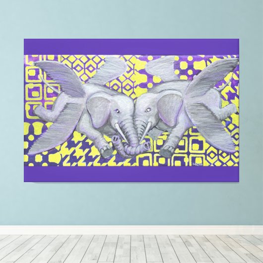 Fotouitbreiding Canvas Afdruk (Insitu (Houten vloer))