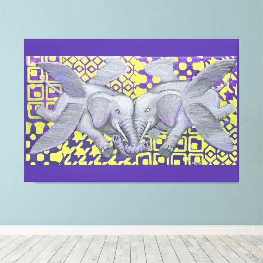 Fotouitbreiding Canvas Afdruk (Insitu (Houten vloer))