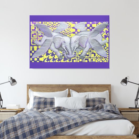 Fotouitbreiding Canvas Afdruk (Insitu (Slaapkamer))