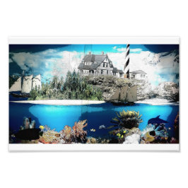 Fotouitbreiding Foto Afdruk