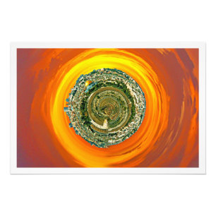 Fotouitbreiding Foto Afdruk