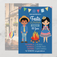 Fotouitnodiging van Festa Junina Corporate/Club