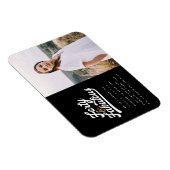 Fotouitnodiging voor 40 en geweldige verjaardagsfe magneet (Rechterzijde)