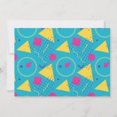 Fotouitnodiging voor feestdag in pool voor meisje kaart (Achterkant)