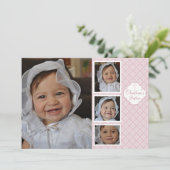 Fotouitnodiging voor het spelen van kinderen kaart (Staand voorkant)