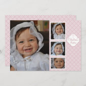 Fotouitnodiging voor het spelen van kinderen kaart (Voorkant / Achterkant)