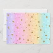 Fotouitnodiging voor Mermaid & Unicorn Pool Party Kaart (Achterkant)