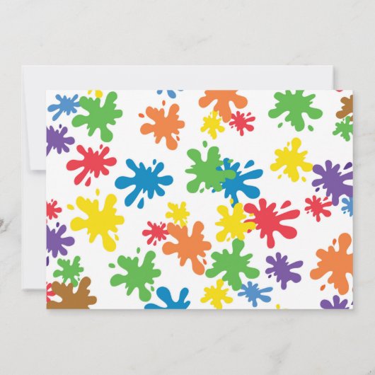 Fotouitnodiging voor pallet tekenen kaart (Achterkant)