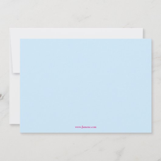 Fotouitnodiging voor verjaardagsfeest kaart (Achterkant)