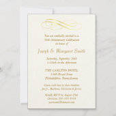 Fotouitnodigingen van de 50e Jubileum Kaart (Achterkant)