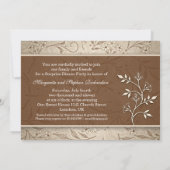 Fotouitnodigingen voor 40e trouwdag kaart (Achterkant)