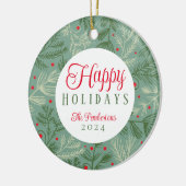 Fotovakantie Foliage Keramisch Ornament (Links)