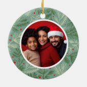 Fotovakantie Foliage Keramisch Ornament (Achterkant)