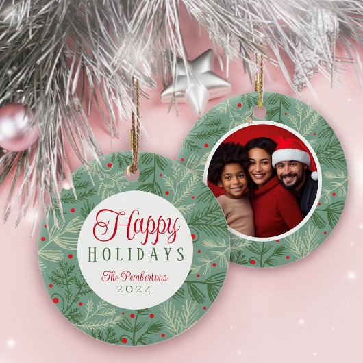 Fotovakantie Foliage Keramisch Ornament