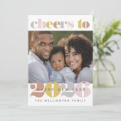 Fotovakantie Kaart 2023 nieuwe jaren (Staand voorkant)