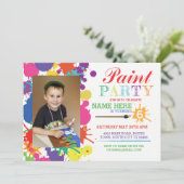 Fotoverf Kunst Uitnodiging (Staand voorkant)