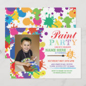 Fotoverf Kunst Uitnodiging (Voorkant / Achterkant)