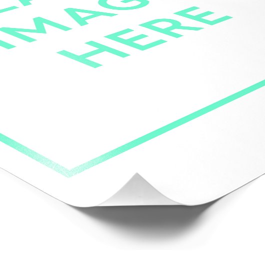 Fotovergroting - 8" x 10" foto afdruk (Hoek)