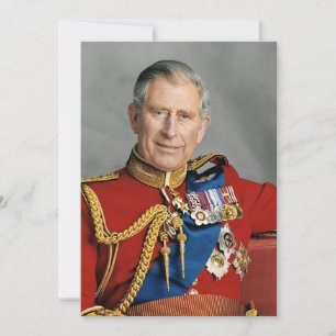 Fotovergroting van Koning Charles III Kaart