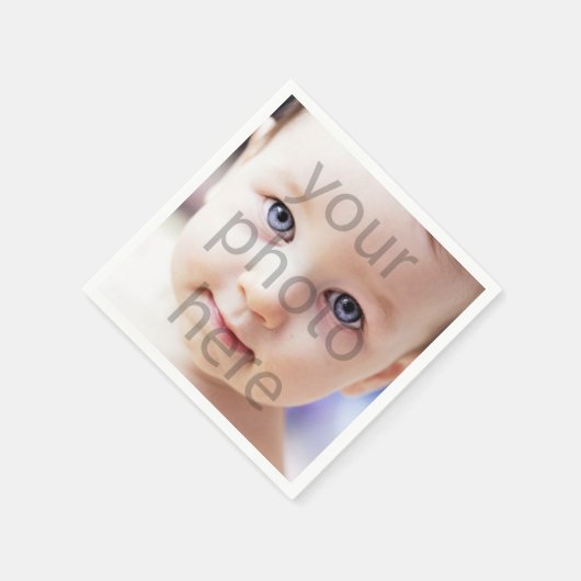 Fotoverjaardag Servetten (Hoek)