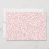 Fotoverjaardagsfeest voor kinderen van de regenboo kaart (Achterkant)