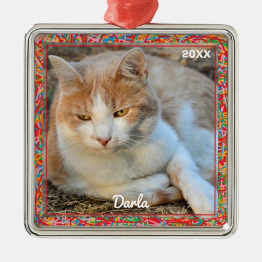 Fotoversiering - HAMbyWG Metalen Ornament (Voorkant)