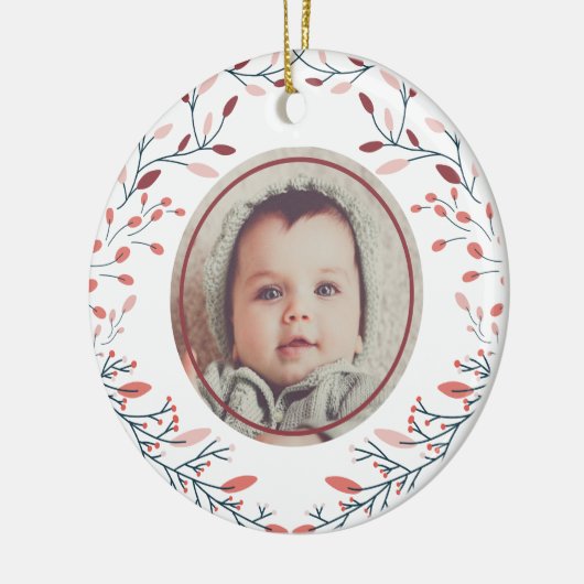 Fotoversiering Keramisch Ornament (Links)