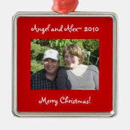 Fotoversiering Metalen Ornament