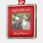 Fotoversiering Metalen Ornament (Links)