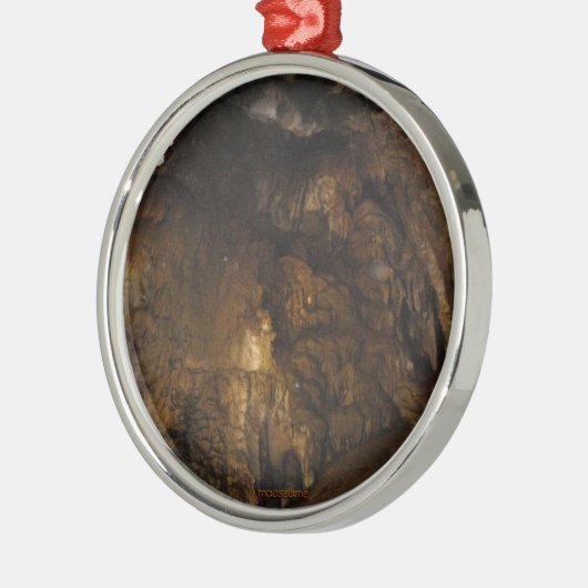 Fotoversiering van de Timpanogos-grot 051612 Metalen Ornament (Links)