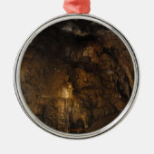 Fotoversiering van de Timpanogos-grot 051612 Metalen Ornament (Voorkant)