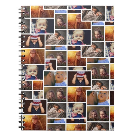 Fotoverzamelaarspatroon 6 Fotopatronen Notitieboek (Voorkant)