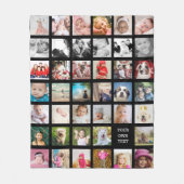 Fotoverzamelingsfamilie: ontwerp uw eigen multi-Af Fleece Deken (Voorkant)