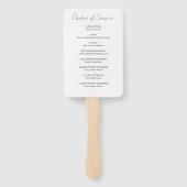 Fotoviering van de Funeral Order of Service van Li Handwaaier (Achterkant)