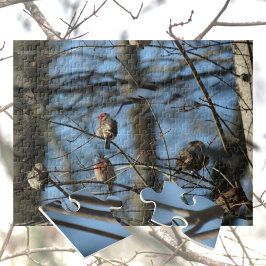 Fotovogels van het Huis Finch Legpuzzel