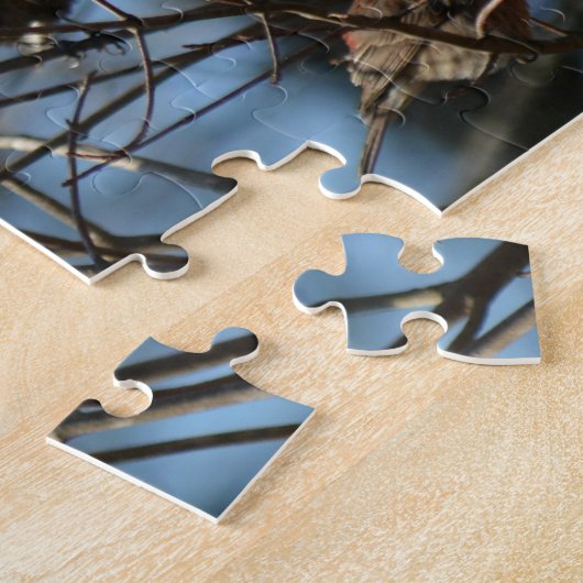 Fotovogels van het Huis Finch Legpuzzel (Zijkant)