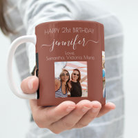 Fotovrienden van Birthday noemen bruine aarde