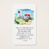 Fotovuurtoren Funeral Prayer Kaart (Achterkant)