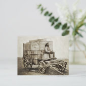 Fotowagen van Roger Fenton Fotorealisme Briefkaart (Staand voorkant)
